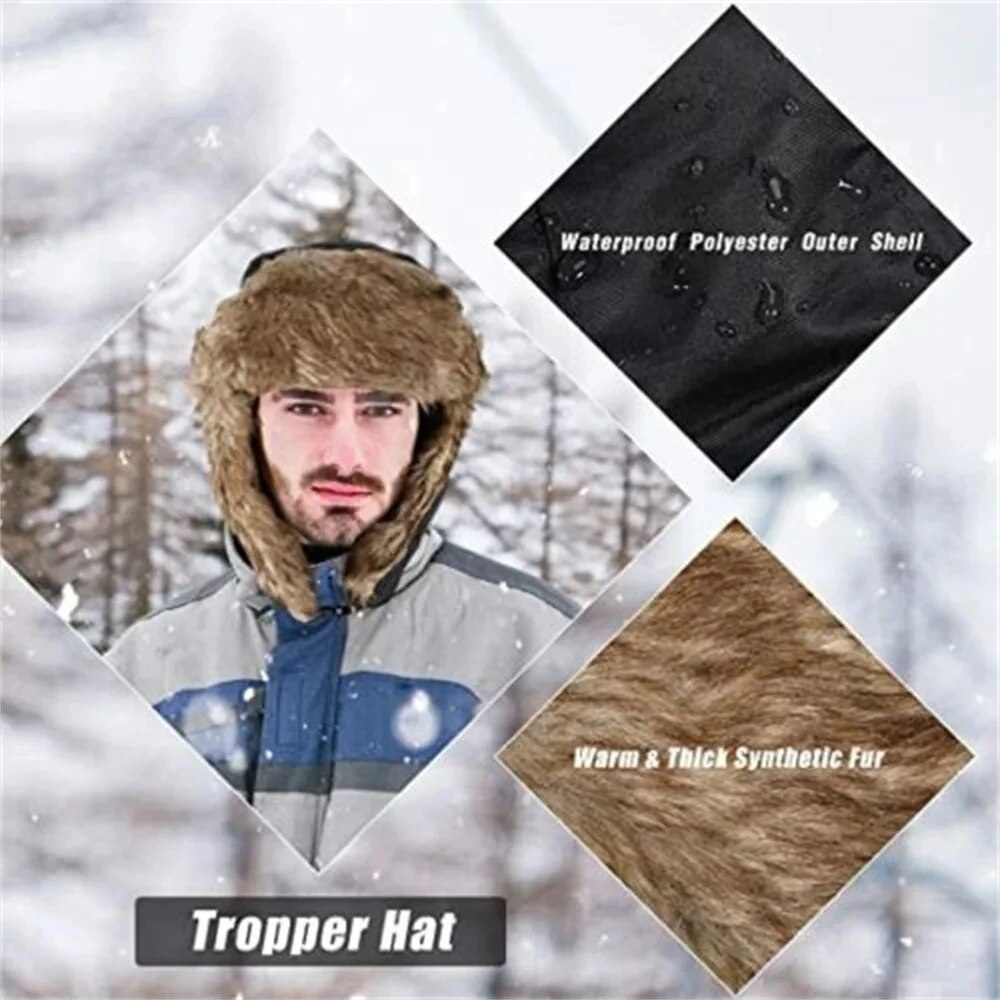 Men's Winter Trapper Aviator T - Trapper Hat Ear Flap avaliação e preço