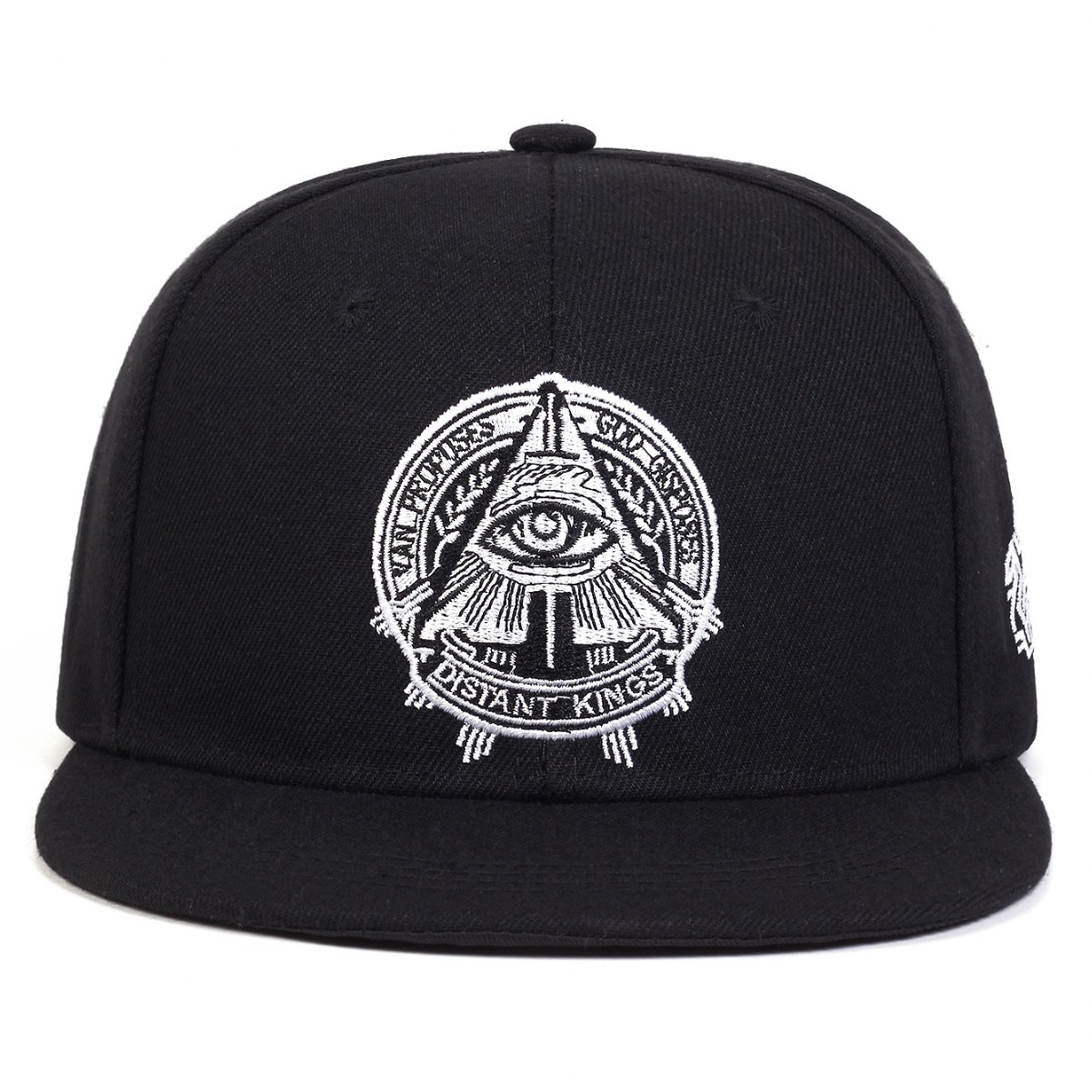 Unisex All-Seeing Eye Embroide - Snapback Hat Flat avaliação e preço