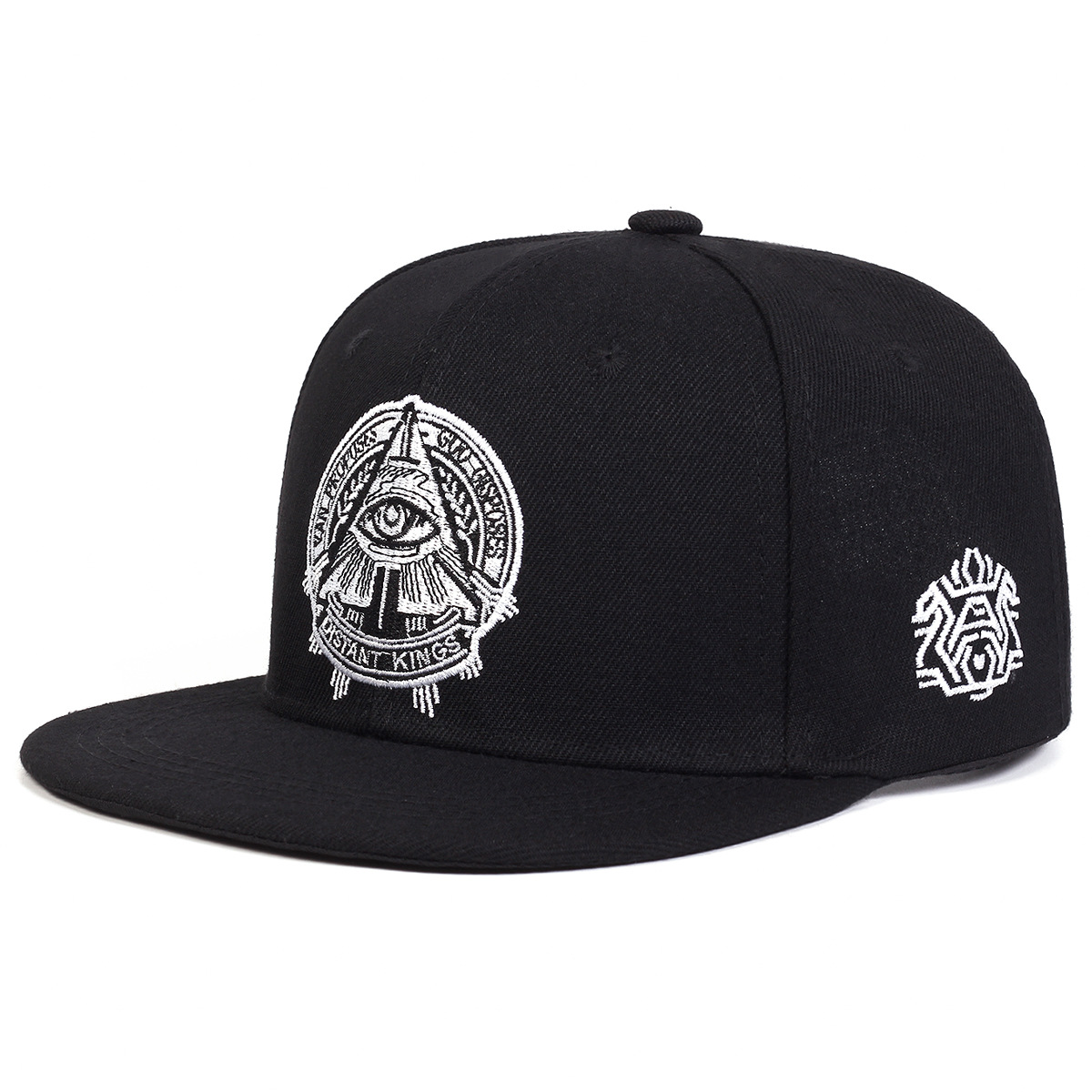 Unisex All-Seeing Eye Embroide - Snapback Hat Flat avaliação e preço