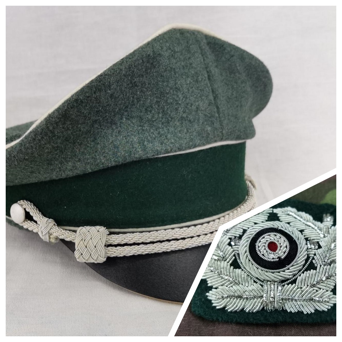 E.M.D  .WW2 E.M.D Combat hat,  - Fedora Hat Wool avaliação e preço