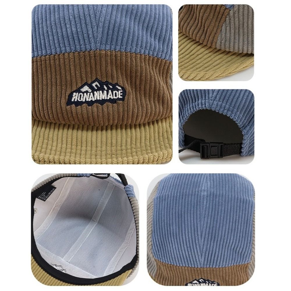 Retro Corduroy Baseball Cap St - Corduroy Cap 5 Panel avaliação e preço