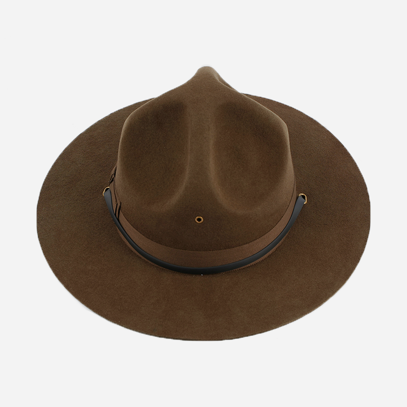 Woolen Top Hat Instructor Hat  - Fedora Hat Wool avaliação e preço