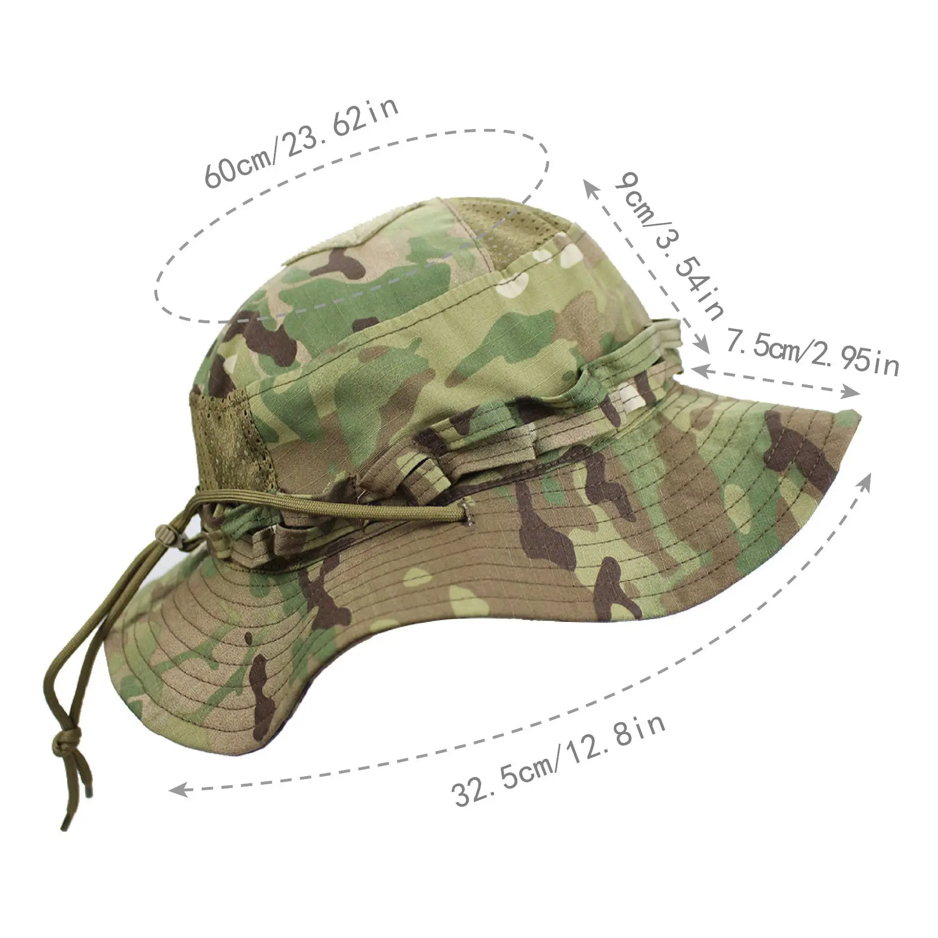New Tactical Camouflage Boonie - Boonie Hat Tactical avaliação e preço
