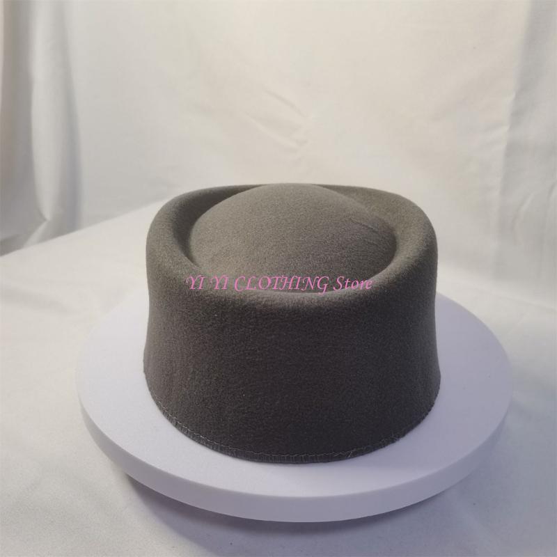 Millinery Fedoras Top Hat Fasc - Fedora Hat Wool avaliação e preço