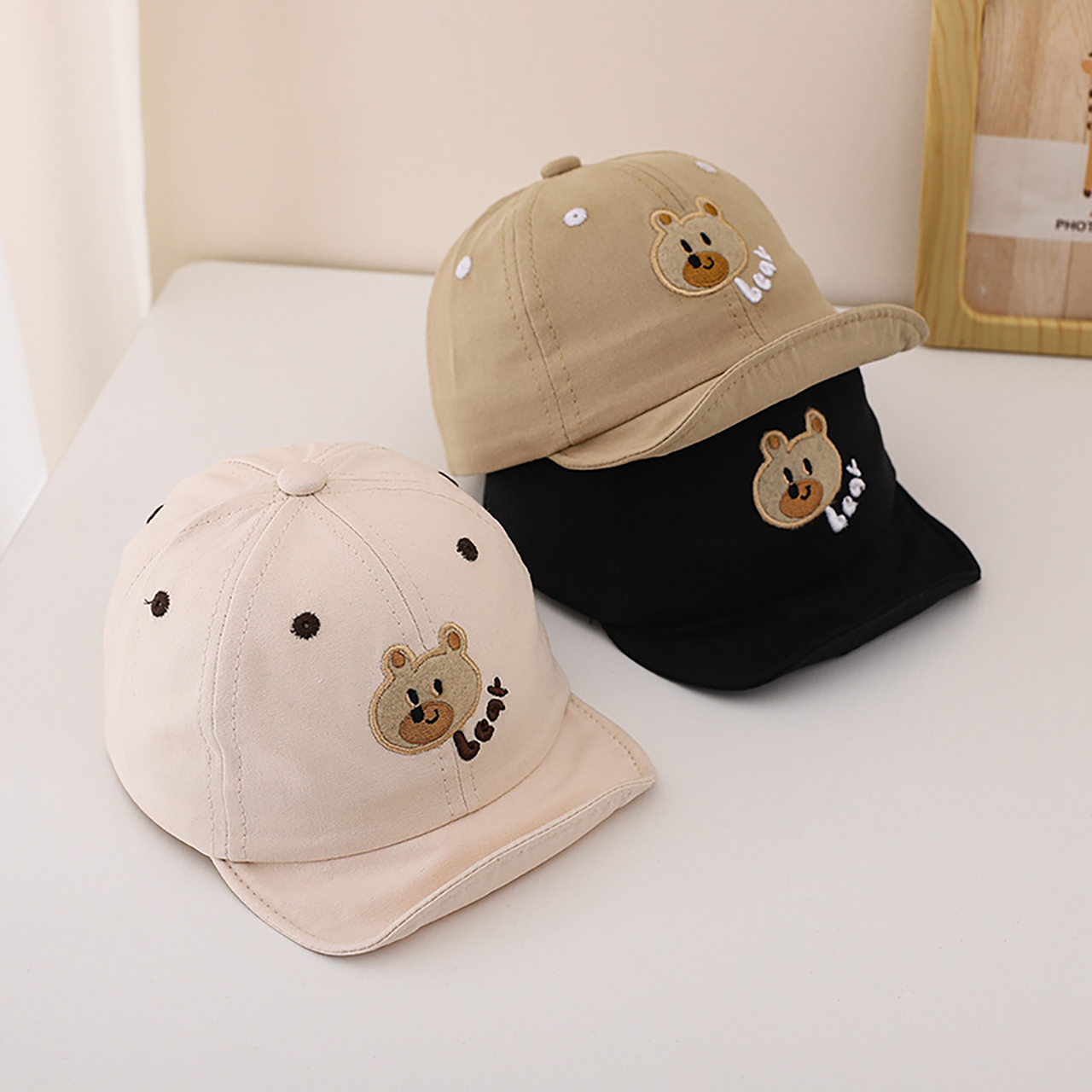 Cute Baby Peaked Hat Soft Brim - Visor Sun Hat avaliação e preço