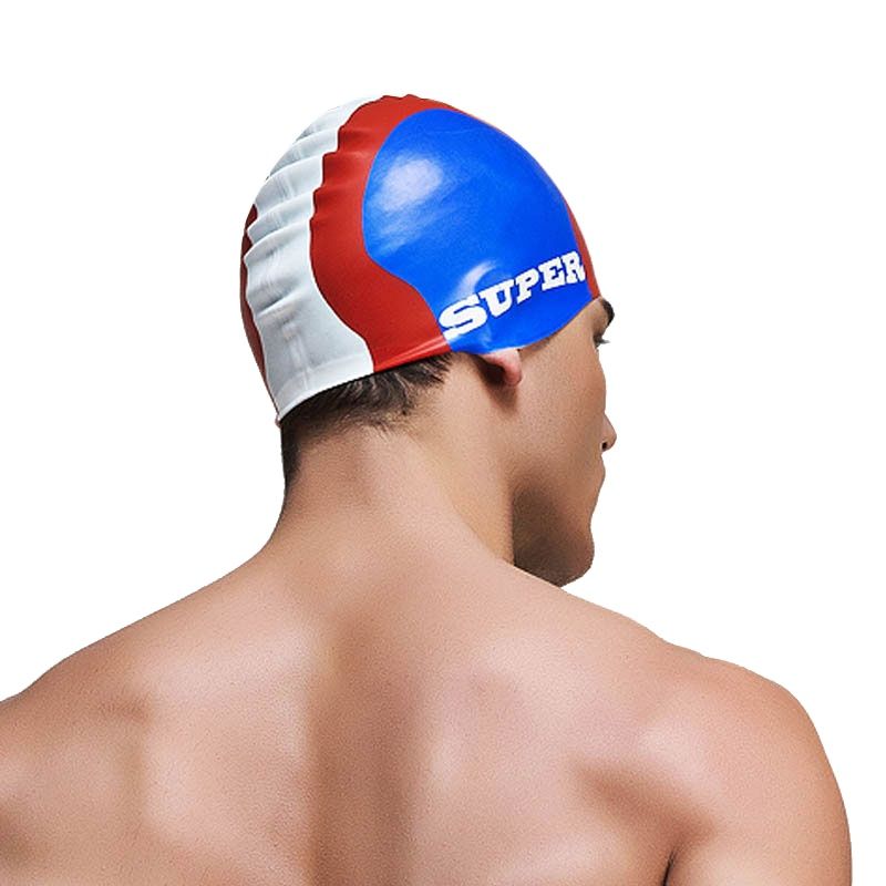 Summer water man swimming caps - Swim Hat Silicone avaliação e preço