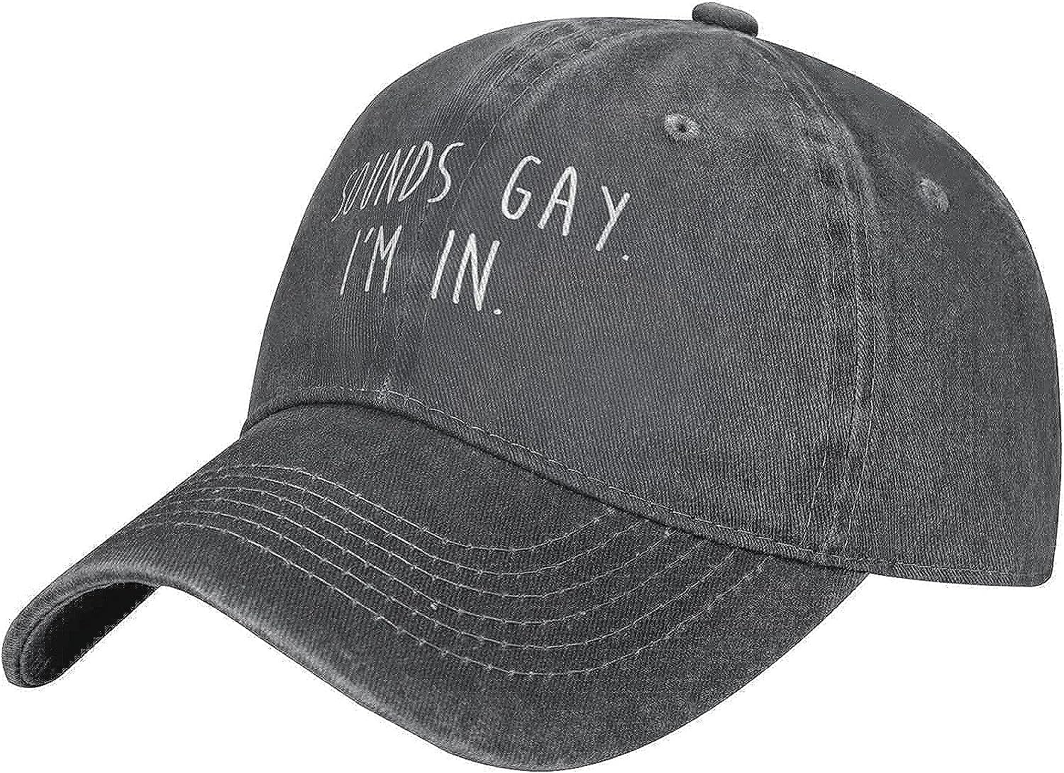 Hat Funny Gay Sounds Gay I'm i - Golf Cap Dad avaliação e preço
