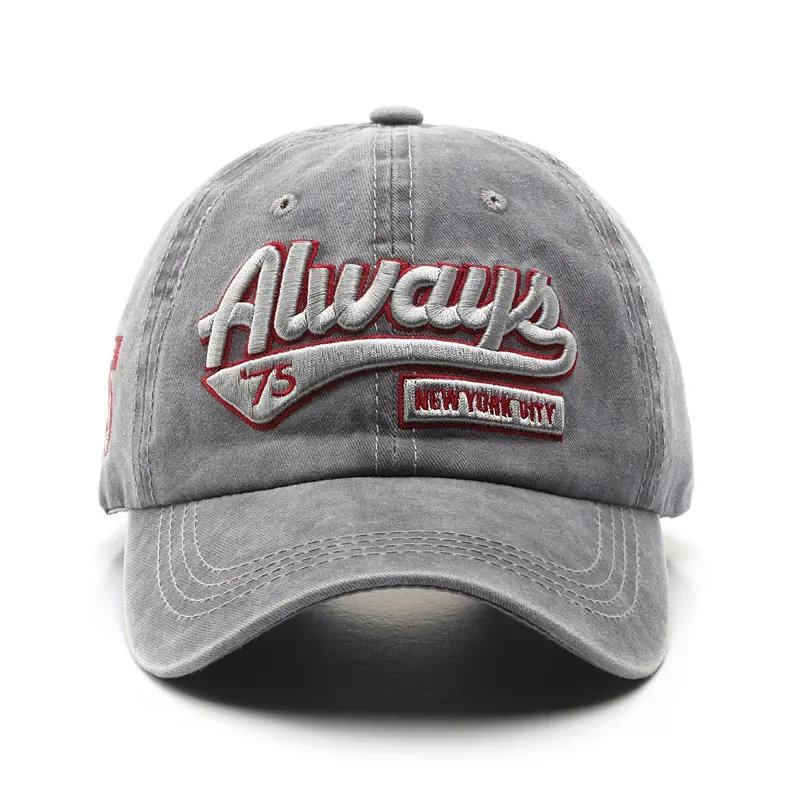 Vintage Washed Baseball Cap Un - Dad Hat Cotton avaliação e preço