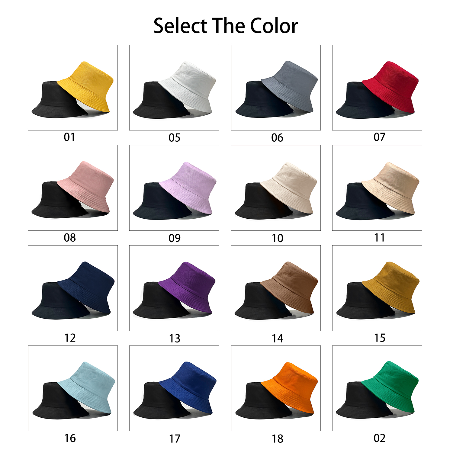 Custom Logo Double Side Fisher - Bucket Hat Cotton avaliação e preço