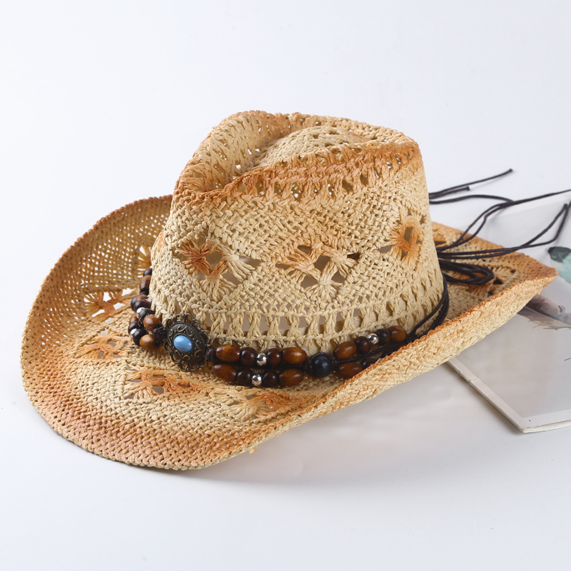 Spring and summer Spanish retr - Cowboy Hat Straw avaliação e preço