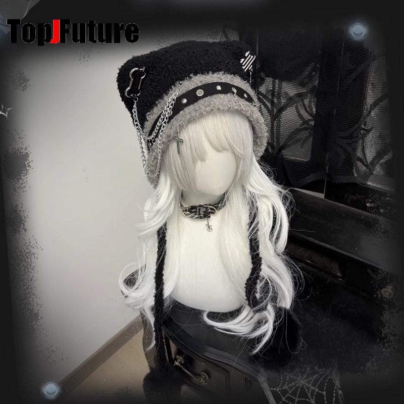 Women Japanese Harajuku Y2K Gi - Winter Trapper Hat avaliação e preço