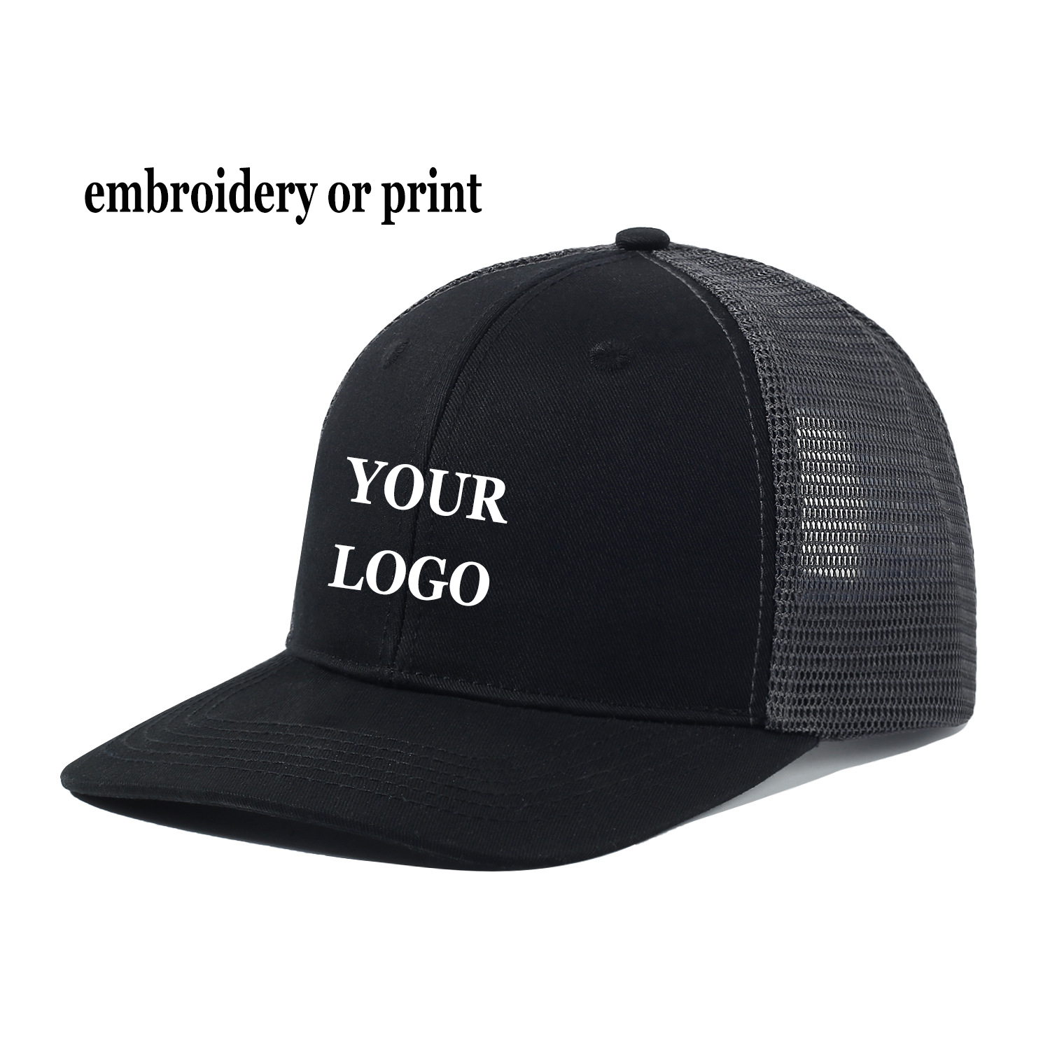 Custom Logo Sport Snapback Cap - Trucker Cap Mesh avaliação e preço