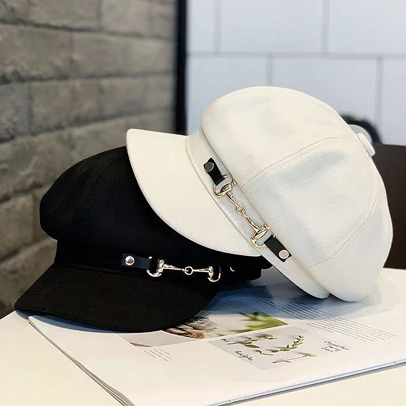 Winter Women Berets Female Ret - Dad Hat Cotton avaliação e preço