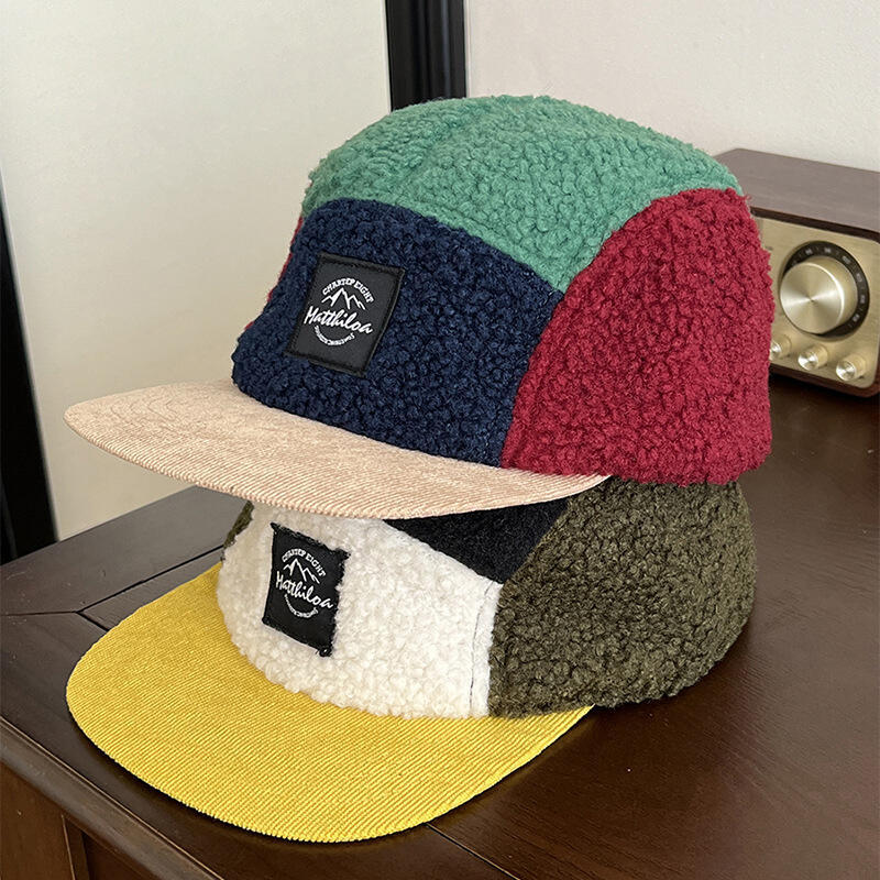 5 Panel Retro Fleece Cap for M - Corduroy Cap 5 Panel avaliação e preço