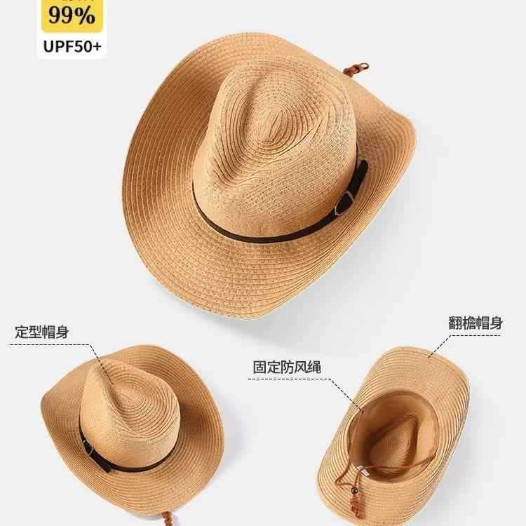 Summer Men Western Shapeable C - Cowboy Hat Straw avaliação e preço