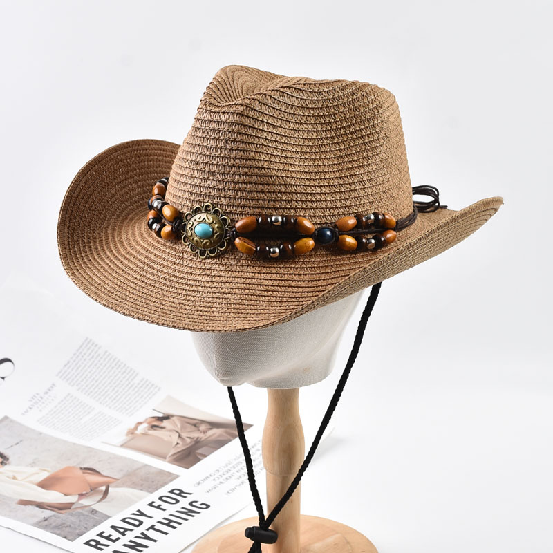 Straw Western Cowboy Hat For W - Cowboy Hat Straw avaliação e preço