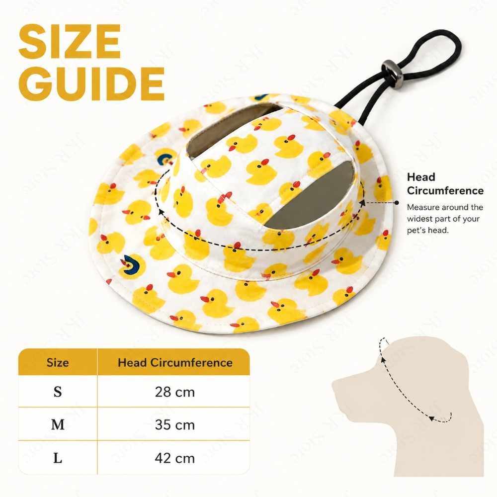 Adjustable Dog Hat Cute Print  - Running Cap Lightweight avaliação e preço