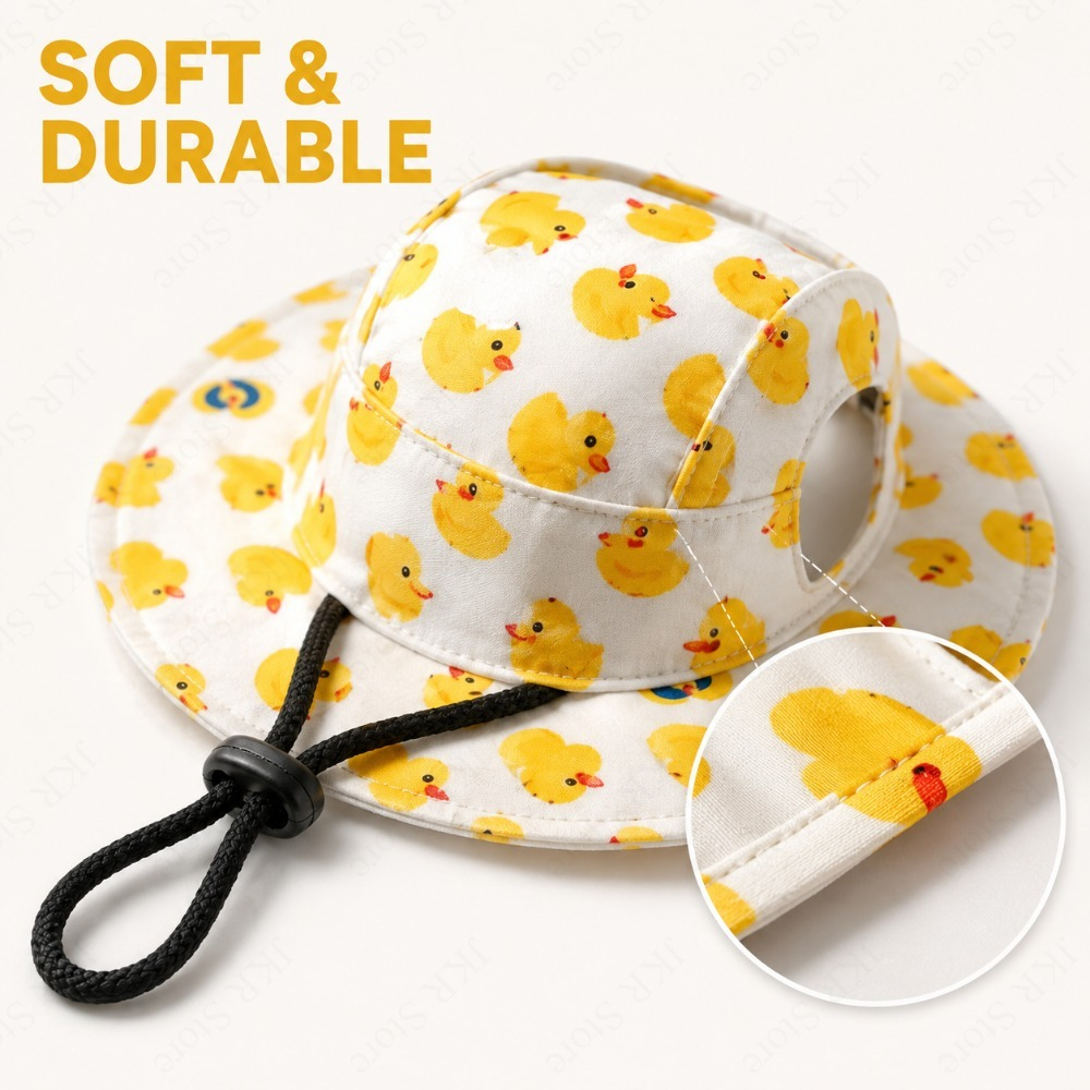 Adjustable Dog Hat Cute Print  - Running Cap Lightweight avaliação e preço