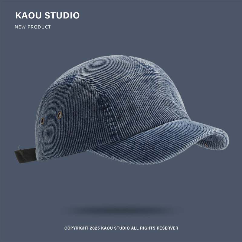 Vintage Corduroy Baseball Cap  - Corduroy Cap 5 Panel avaliação e preço