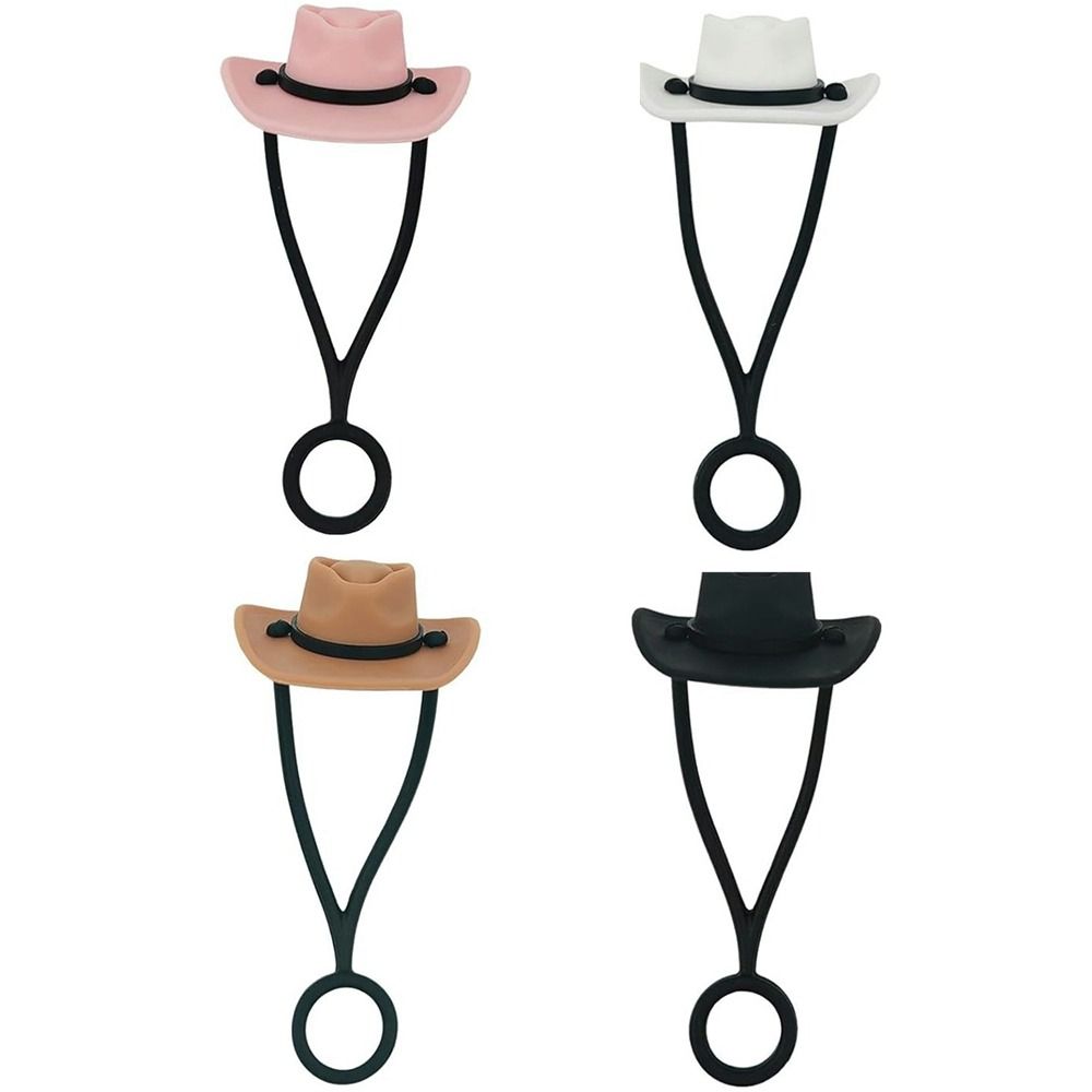 1/4Pcs Airtight Silicone Cowbo - Cowboy Hat Straw avaliação e preço