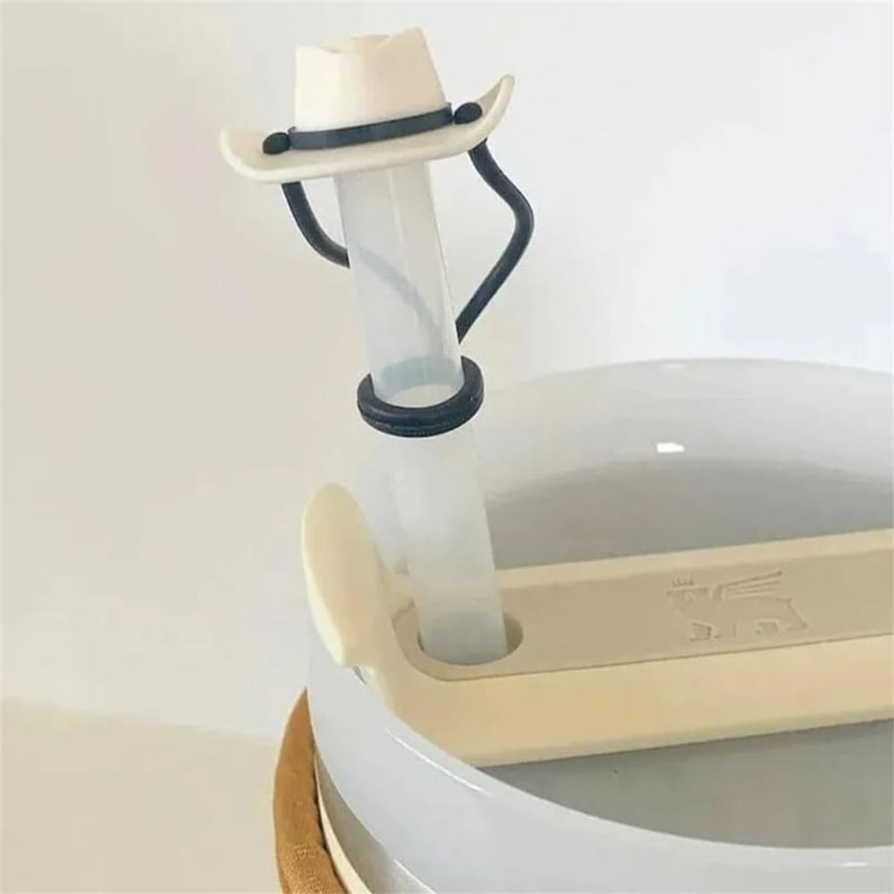 1/4Pcs Airtight Silicone Cowbo - Cowboy Hat Straw avaliação e preço