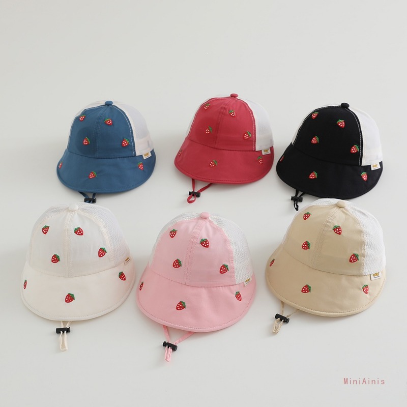 Baby Kids Summer Sun Hat 48-50 - Bucket Hat Cotton avaliação e preço
