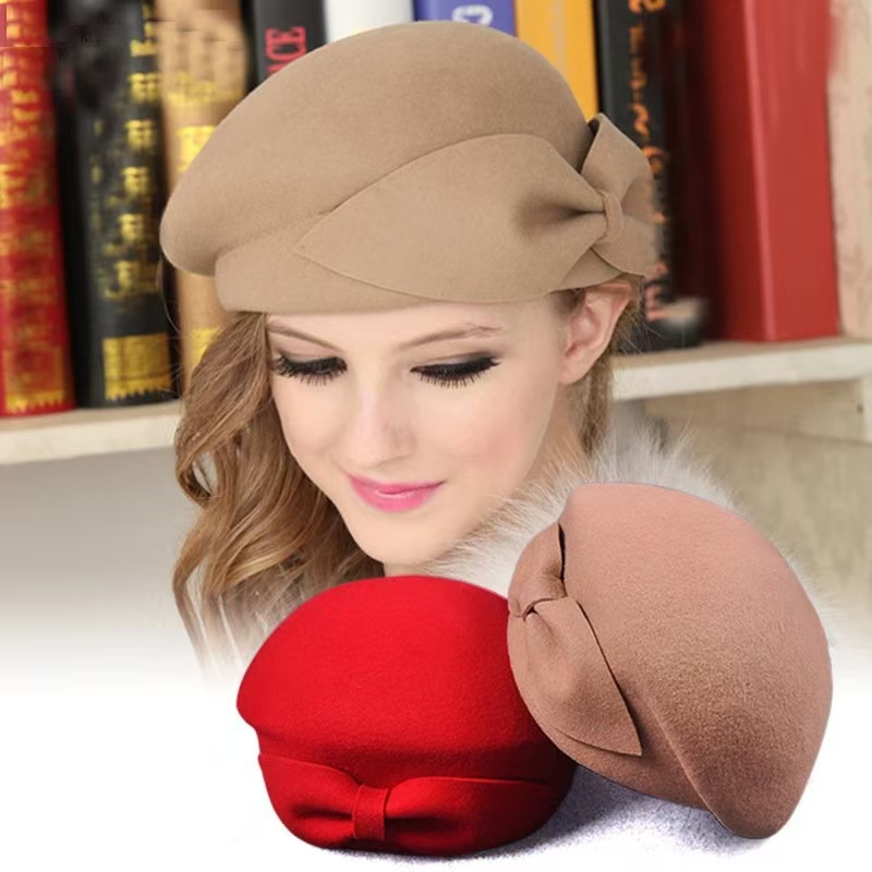 wool Vintage Warm Wool Winter  - Beret French Wool avaliação e preço