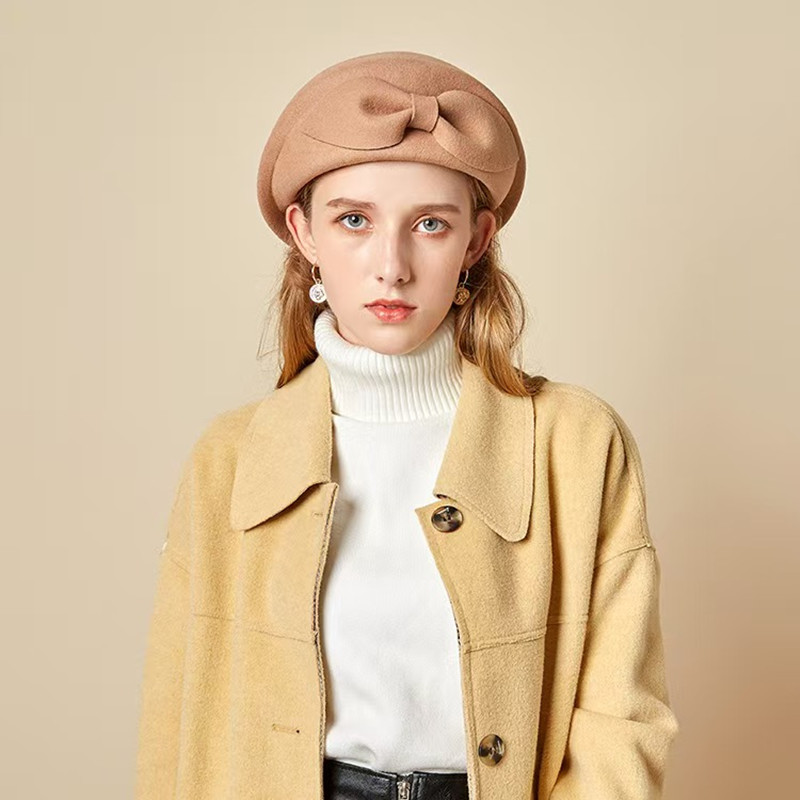 wool Vintage Warm Wool Winter  - Beret French Wool avaliação e preço
