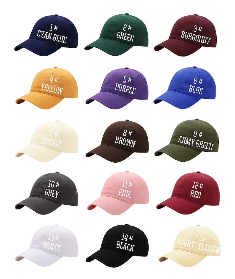 Personalized Embroidered Hat C - Dad Hat Cotton avaliação e preço