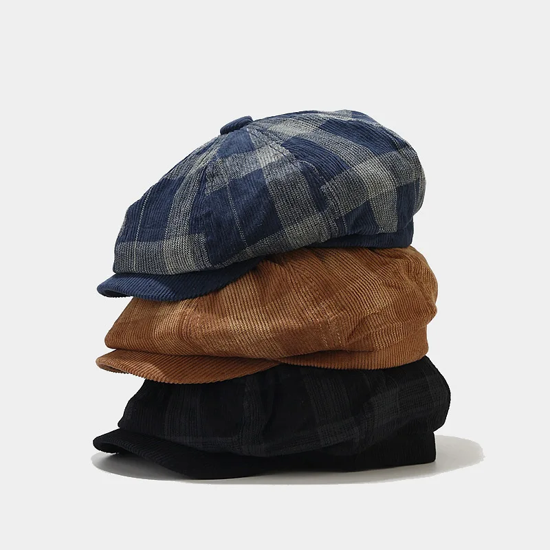 Corduroy Men Women Youth Boy G - Newsboy Cap Ivy avaliação e preço
