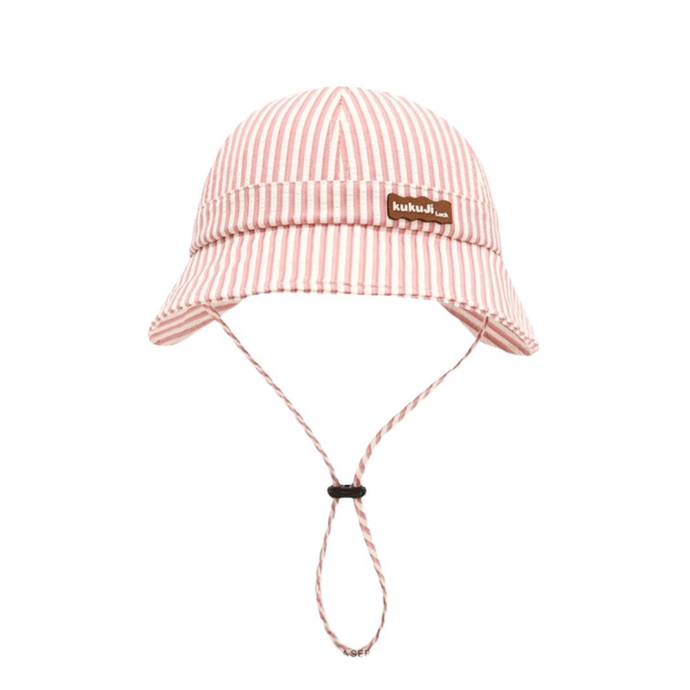 New Striped Baby Bucket Hat Ad - Sun Hat Wide Brim avaliação e preço