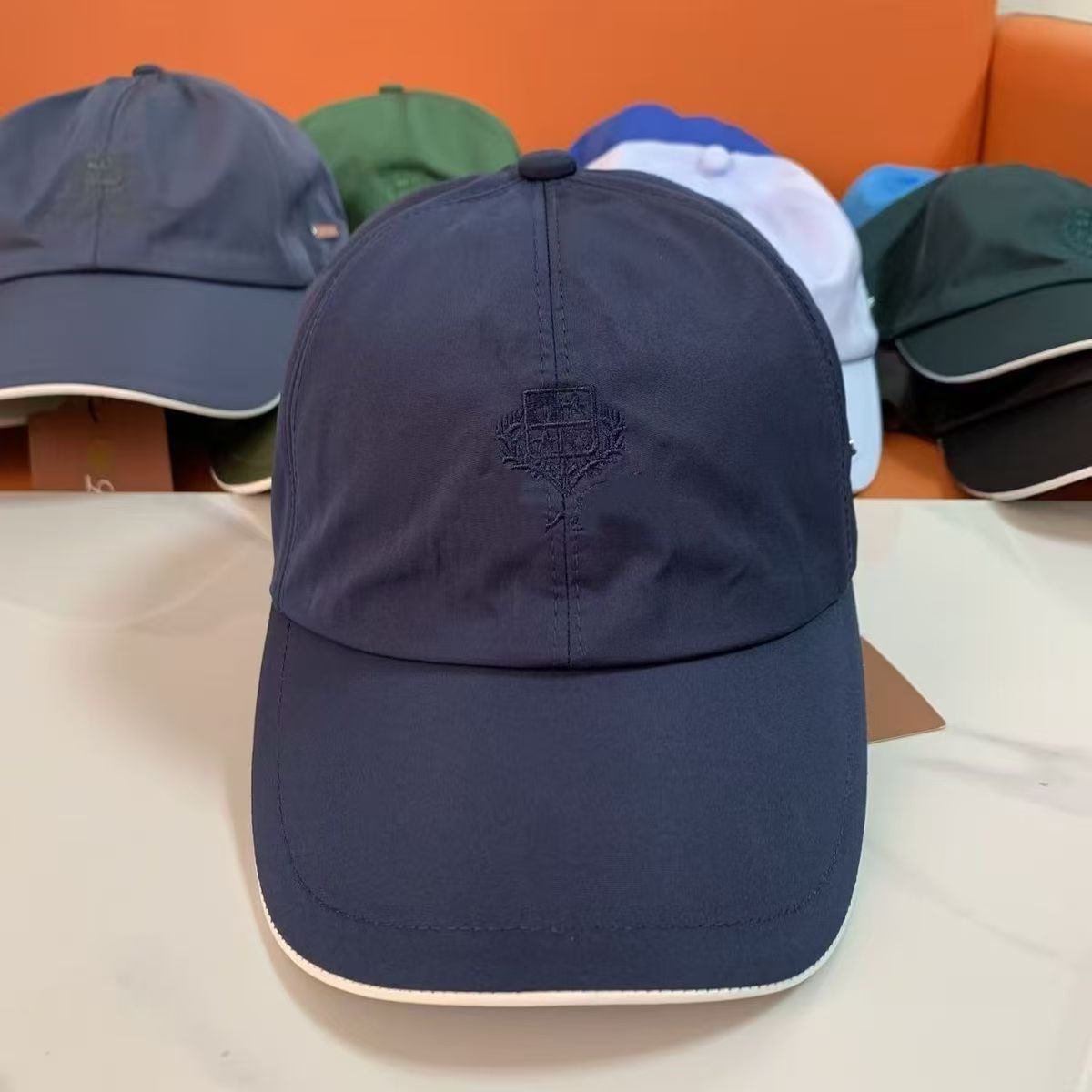 High Quality Solid Color Baseb - Baseball Cap Structured avaliação e preço