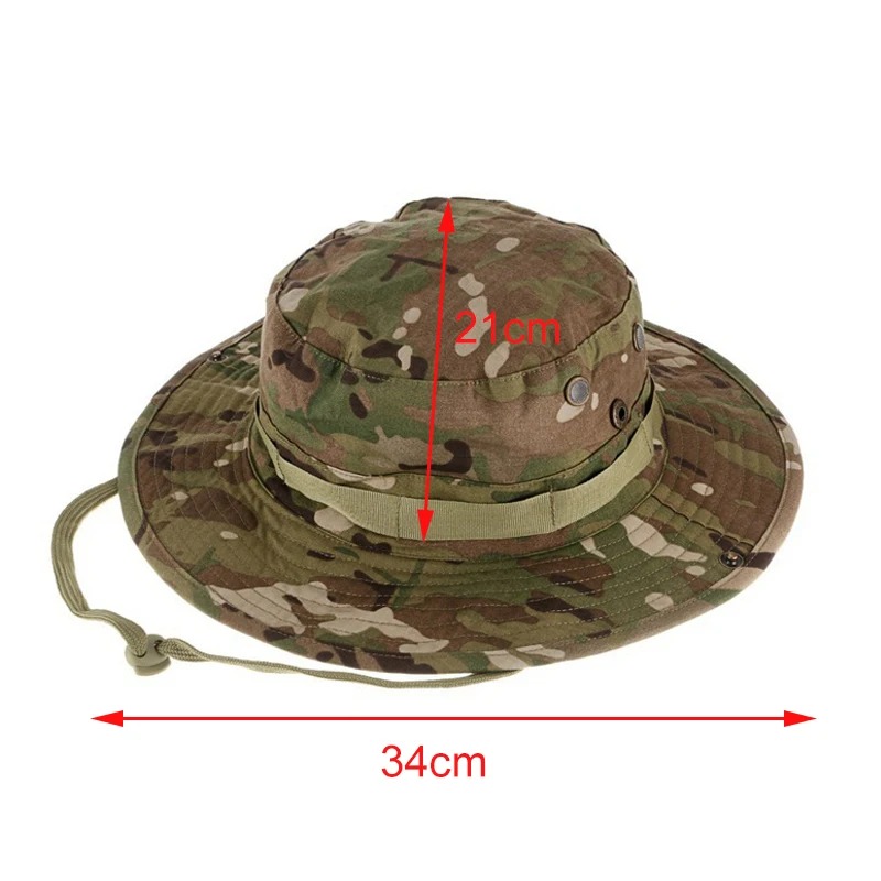 Camouflage Tactical Boonie Hat - Boonie Hat Tactical avaliação e preço