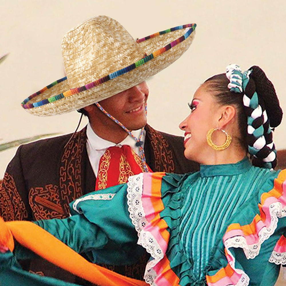 Mexican Sombrero Hat Straw Wea - Sun Hat Wide Brim avaliação e preço