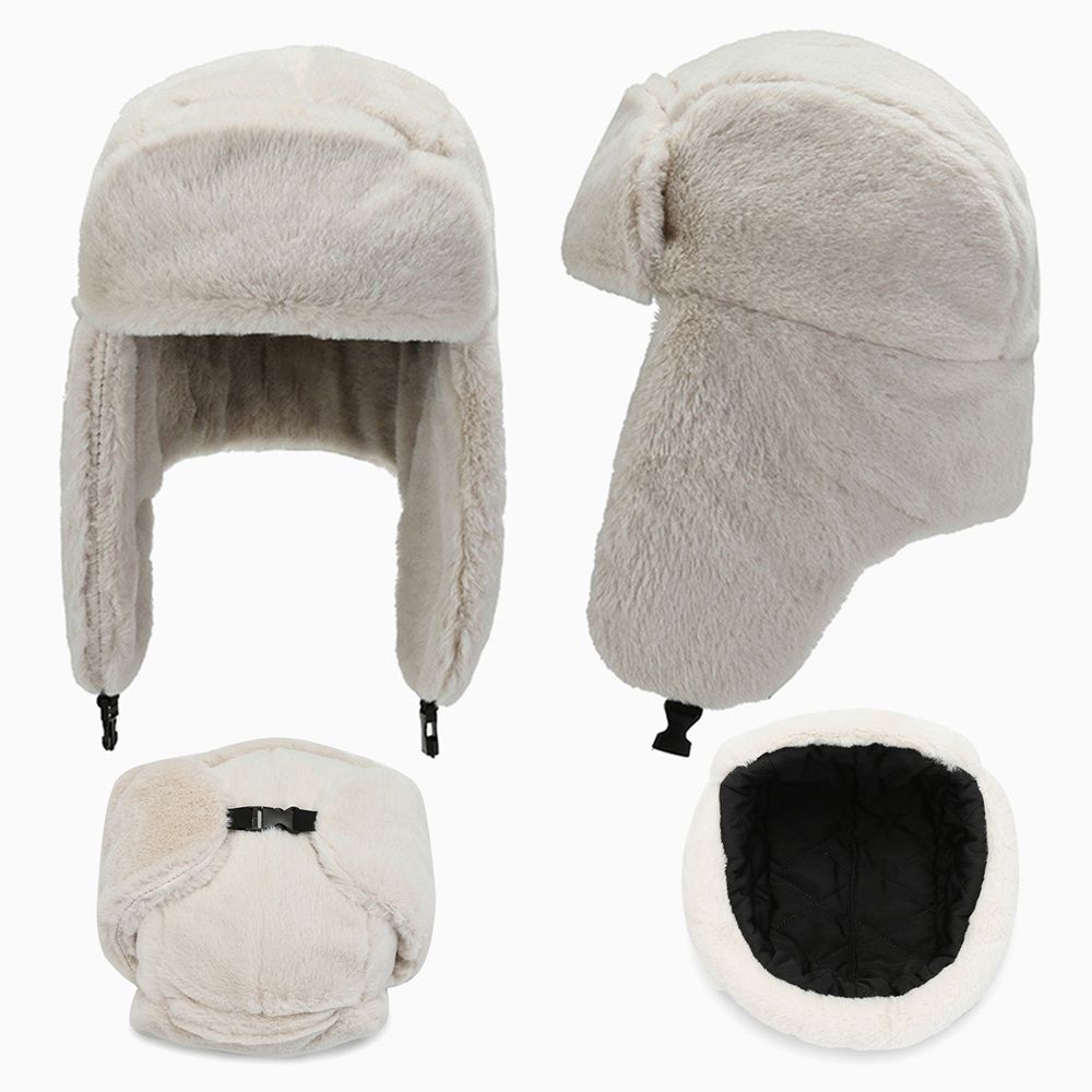 High Quilty Warm Winter Hat Wi - Winter Trapper Hat avaliação e preço