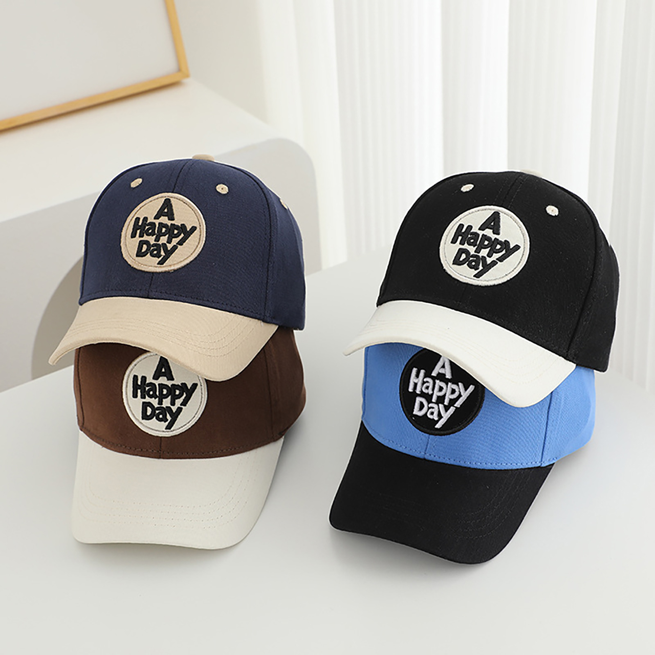 Letter Patchwork Baseball Cap  - Visor Sun Hat avaliação e preço
