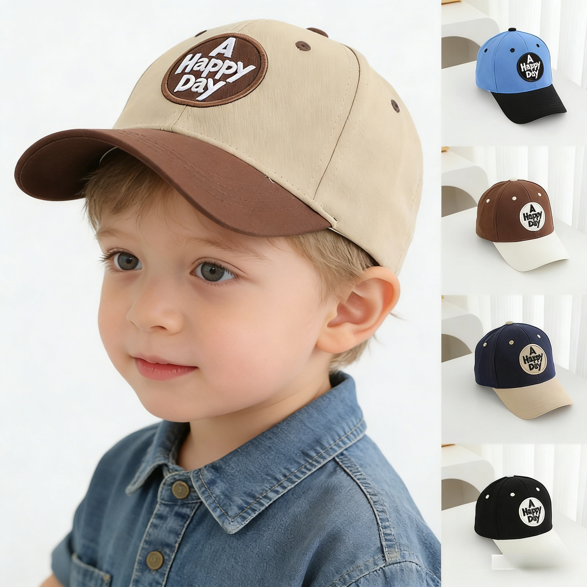 Letter Patchwork Baseball Cap  - Visor Sun Hat avaliação e preço