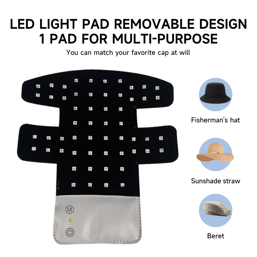 660nm&850nm Red Light Therapy  - Snapback Hat Flat avaliação e preço