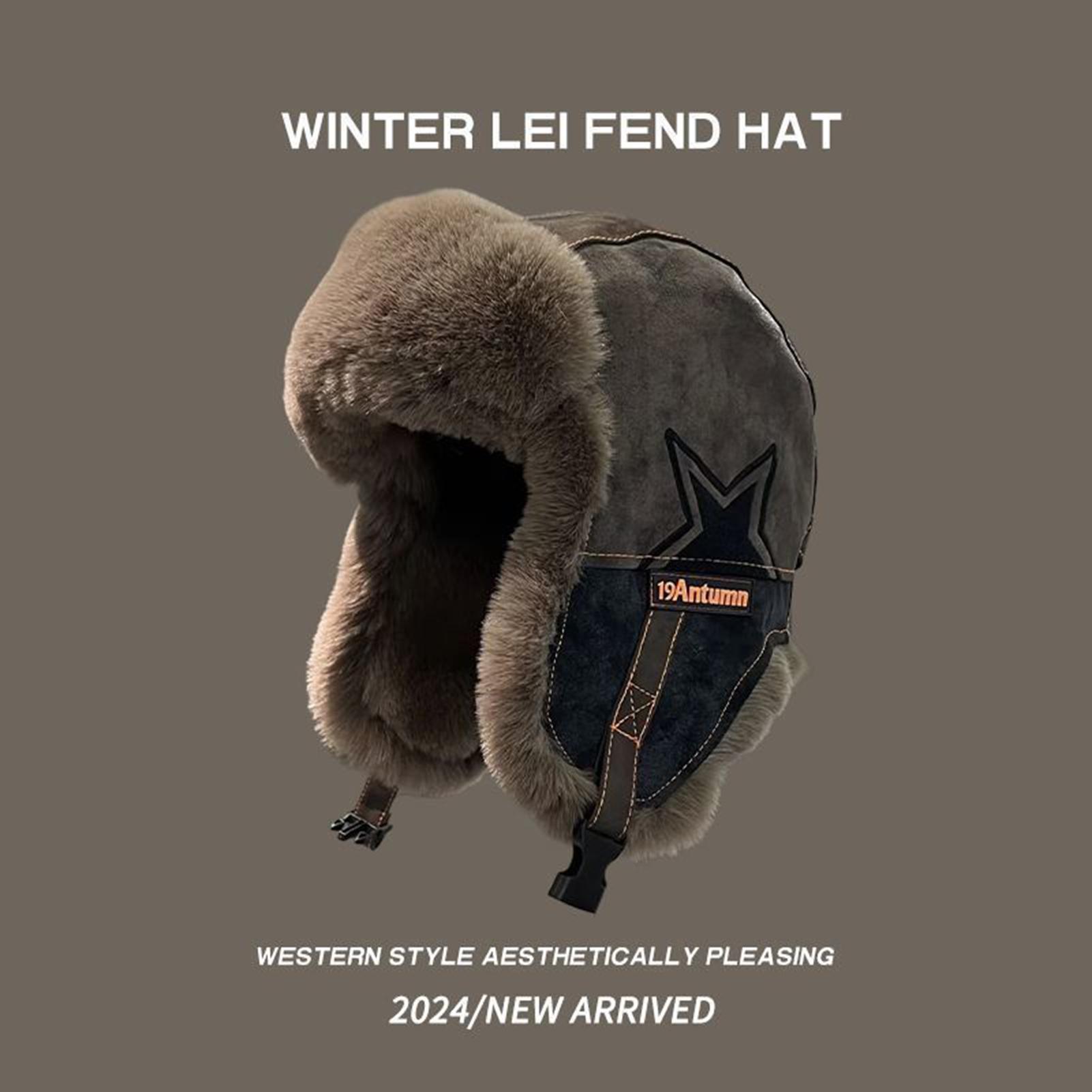 Trapper Hat Thermal Windproof  - Trapper Hat Ear Flap avaliação e preço