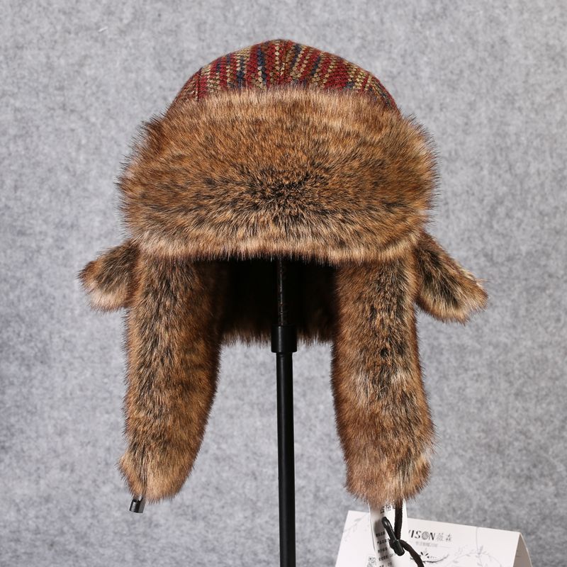 B-8433 Man Bomber Hat Rex Rabb - Trapper Hat Ear Flap avaliação e preço