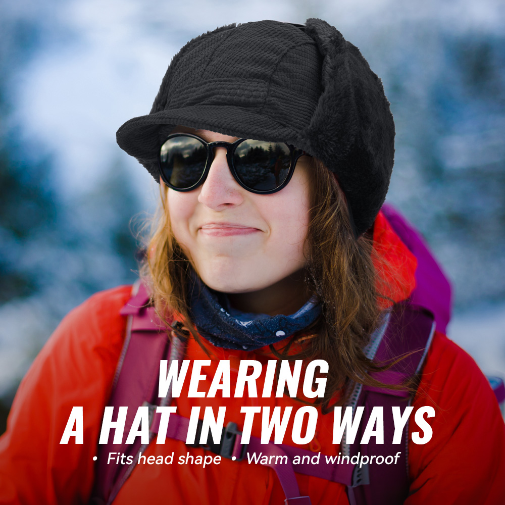 WRELS Winter Trapper Hat Windp - Trapper Hat Ear Flap avaliação e preço
