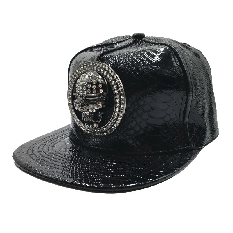 Brand Oohmy Men Women PU Leath - Baseball Cap Structured avaliação e preço