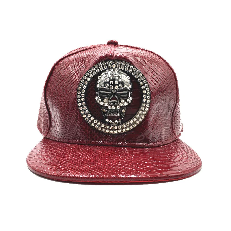 Brand Oohmy Men Women PU Leath - Baseball Cap Structured avaliação e preço