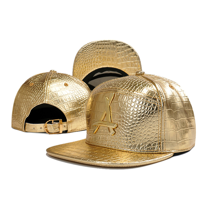 New Gem Leather Baseball Cap M - Snapback Hat Flat avaliação e preço