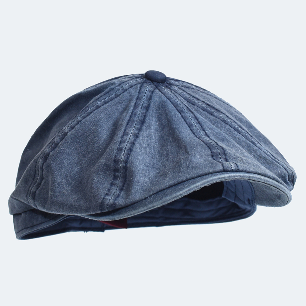 Washed Cotton Newsboy Cap Peak - Newsboy Cap Ivy avaliação e preço