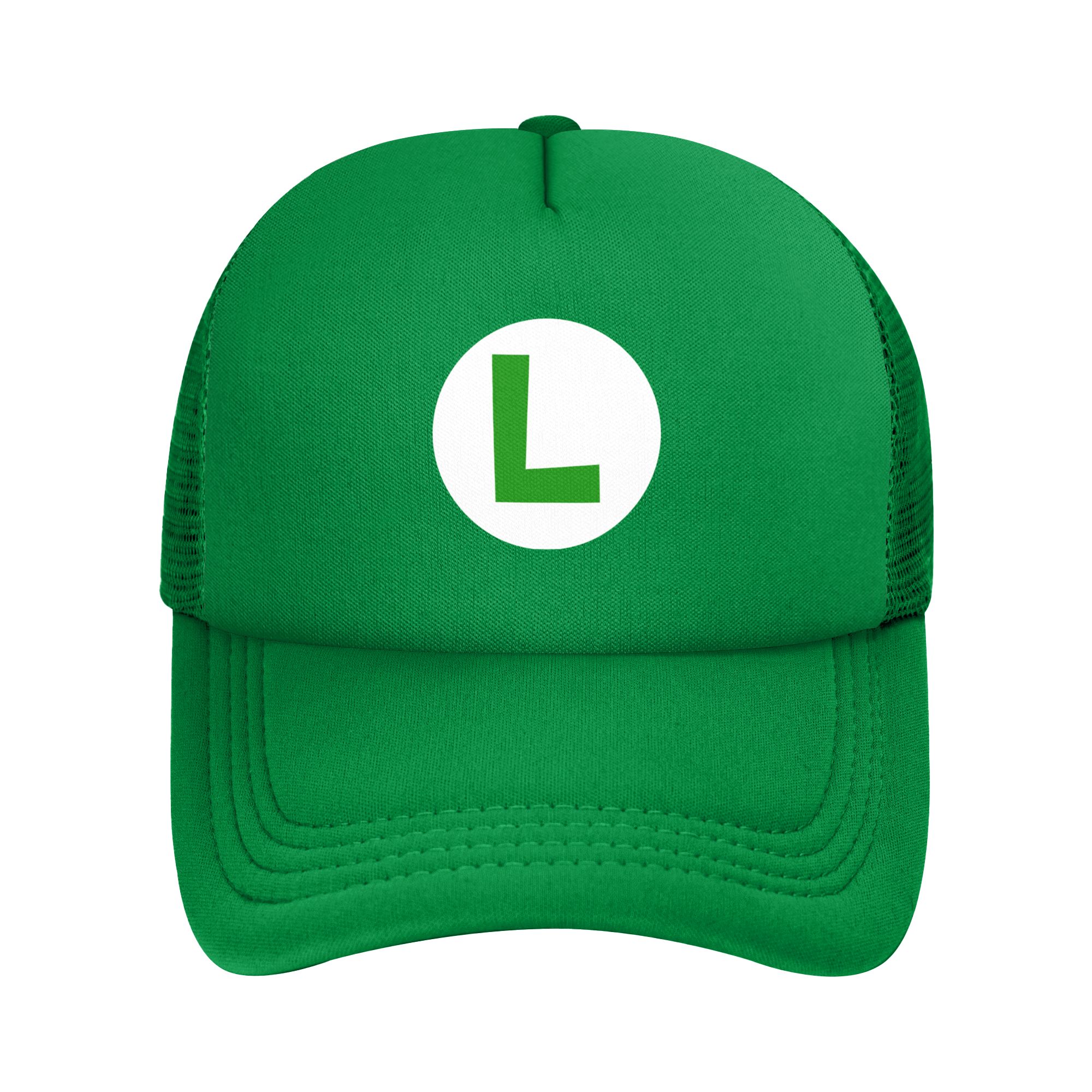 green L red m marioes Luigis F - Trucker Cap Mesh avaliação e preço