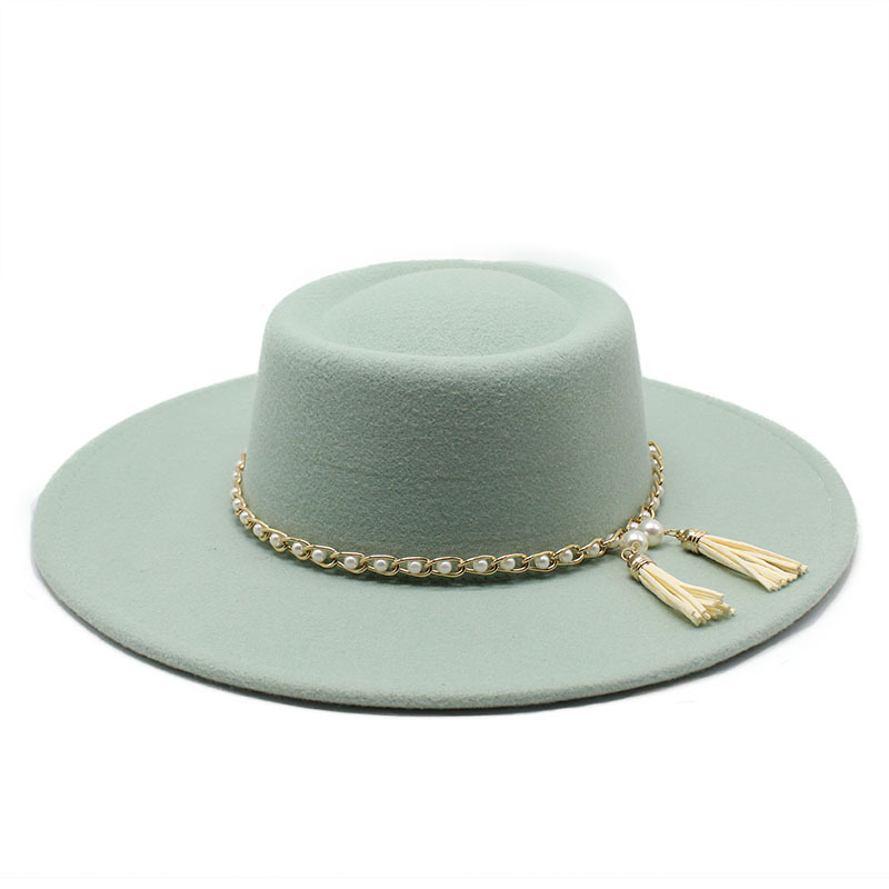 British Style Fashionable And  - Fedora Hat Wool avaliação e preço