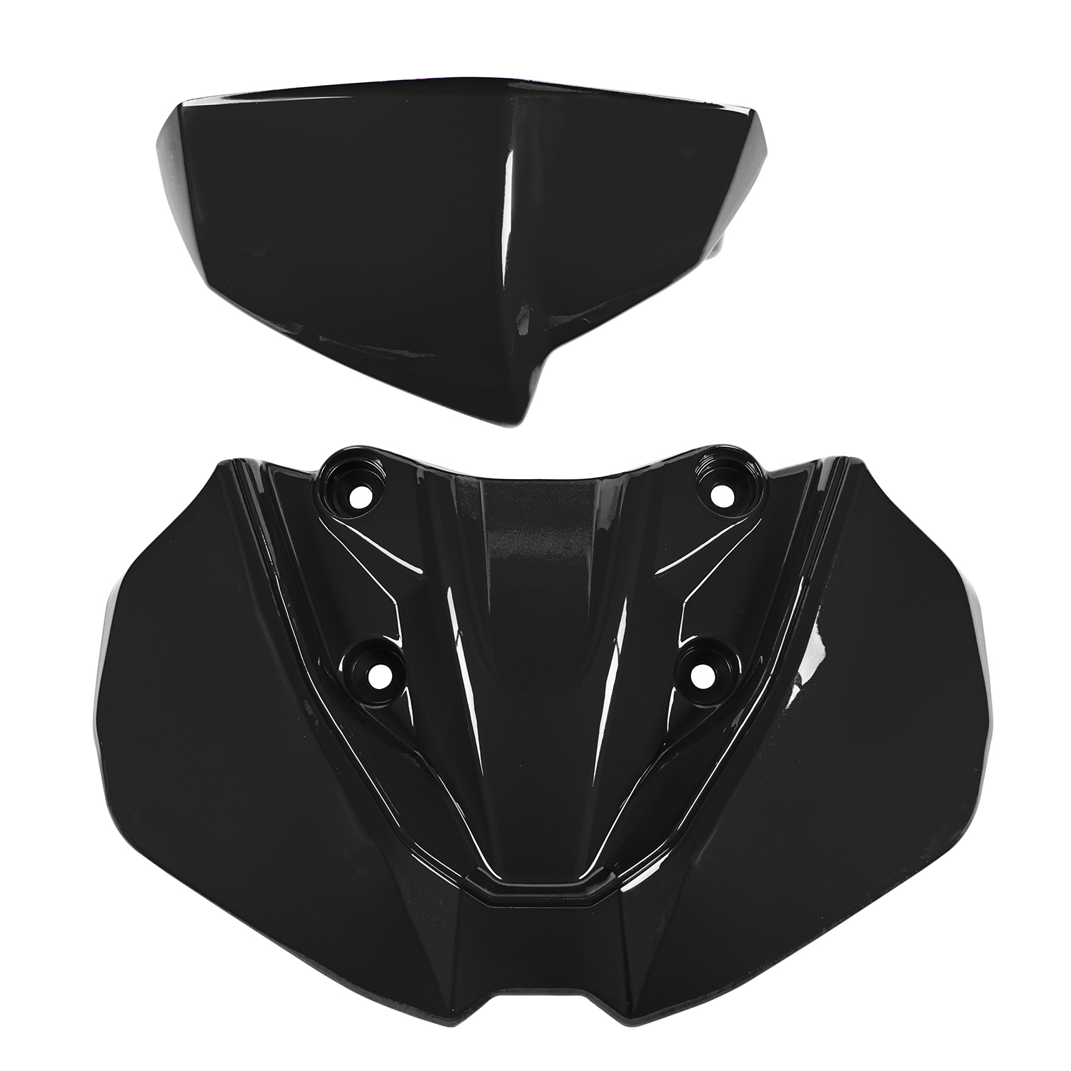 Motorcycle Front Extender Cowl - Visor Sun Hat avaliação e preço