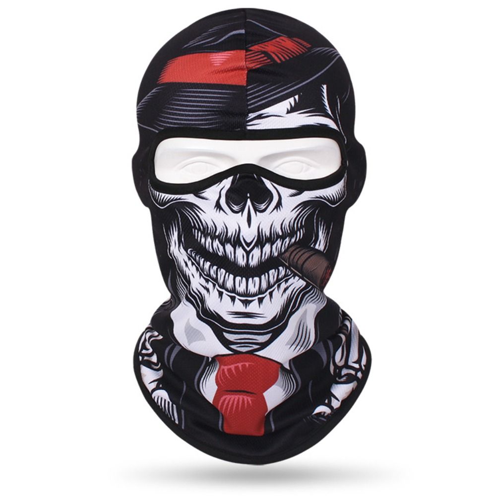 Helmet Liner Skull Print Wind  - Skull Cap Helmet Liner avaliação e preço