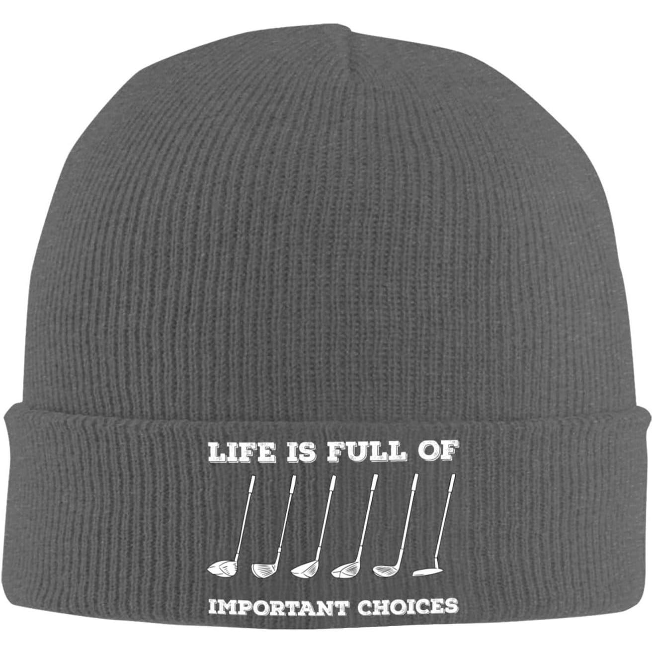 Life is Full of Important Choi - Beanie Cuffed Knit avaliação e preço